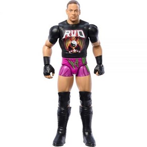 Mattel WWE 롭 밴 댐 액션 피규어 메인 시리즈 #151 15.2cm6인치 수집용 10개의 관절 포인트 및 실물 같은 룩, 1개