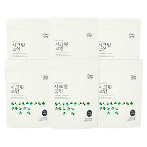 빅마마 시크릿코인 개운한 맛 고체 육수 한알 조미료, 80g, 6개