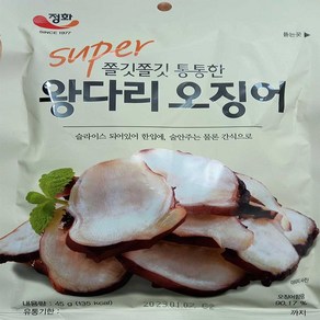 정화식품 왕다리오징어, 35g, 10개