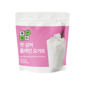 빅트레인 핫섬머 플레인 요거트 파우더, 1kg, 1개입, 5개