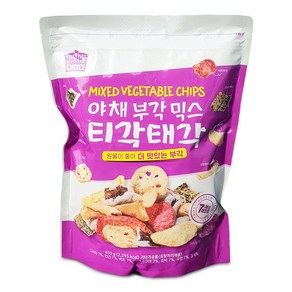 마마스초이스 야채부각 믹스 야채튀각 믹스 티각태각 450G 1봉 마른안주 추천, 1개