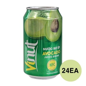 베트남 Vinut 아보카도 쥬스 330ml (24) / VIETNAM 비누트 과일주스 과즙음료AVOCADO JUICE