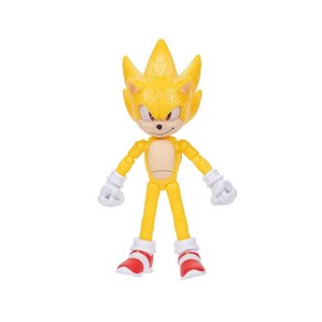 미국 아마존 정품++ Sonic The Hedgehog 소닉 3 영화 액션 피규어 12.7cm(5인치) 너클 컬렉터 장난감 피규어 고관절 - 공식 라이선스 제품 3개, 1개