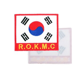 꾸니스토리 해병대 태극기 ROKMC 약장 군인 군용 벨크로 패치