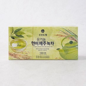 [메가마트]신선도원유기농현미제주녹차 1.5g*100T, 1개, 100개입, 1.5g