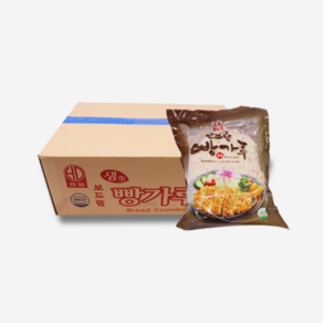 보드람 생빵가루(습식) 2kg (낱개/ 박스 4봉지), 4개