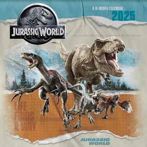 2025 Juassic Wold Wall Calenda [calenda] 184112, 2025 Juassic Wold Wall Calen