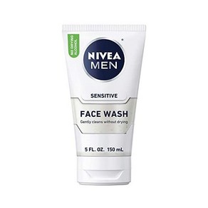 니베아 NIVEA 맨 센시티브 페이스 워시 비타민 E 캐모마일 Witch Hazel 추출 5 Fl Oz 튜브