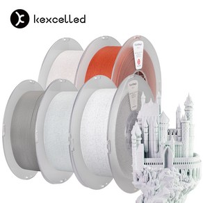 켁셀드 마블 필라멘트 PLA 고속 3D프린터 대리석 K5Magic Filament 1kg, 매직 브릭