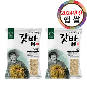 그린올린 2024년산 갓밥 갓쌀 7분도미 5kg x 2봉, 10kg, 1개