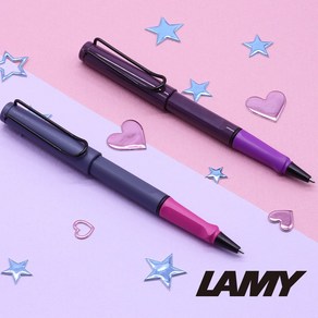 [라미]LAMY 사파리 한정판 수성펜-스페셜컬러 / RAMY / 무료각인 / 공식수입처 제품 / 병행 아님, 레이저 각인(색 지정불가), 핑크클리프