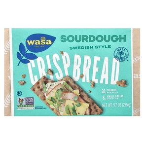 Wasa Flatbead Cispbead Soudough 9.7 oz 275 g, 1개, 275g