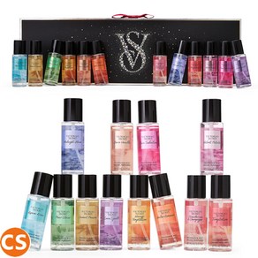 [HOLIDAY] 빅토리아시크릿 바디미스트 12개 선물 세트 Victoias Body Mist 12pc Gift Set 블랙 프라이데이, 75ml