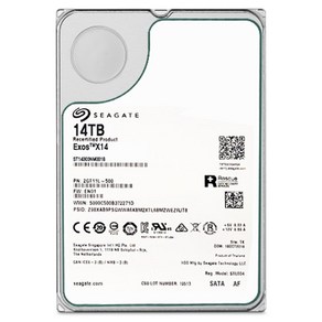 씨게이트 3.5인치 하드디스크 14TB 7200RPM 256MB HDD ST14000NM001G