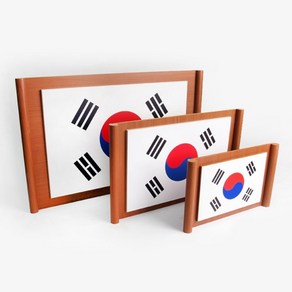 정부권장 좌우보필형 족자형 태극기 소 200*300mm, 혼합색상, 1개