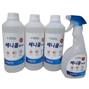 한손 하이젠 살균 소독제 쎄니콜라이트 3450ml, 3.45L, 1개