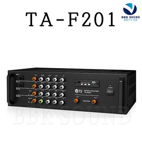 태진 TA-F201 파워드믹서 노래방앰프 에코 280W 블루투스