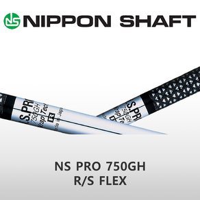 NS PRO 750GH R/S FLEX 아이언 스틸 샤프트, 6번 37.0인치, R