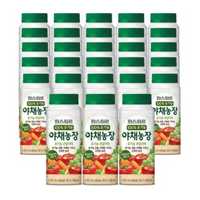 파스퇴르 유기농 야채농장 과일야채 190ml/28팩