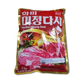 화미 화미 미정다시 2kg, 1개