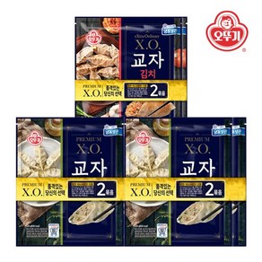 오뚜기 XO 교자만두 324g x 4봉 + 김치만두 360g x 2봉