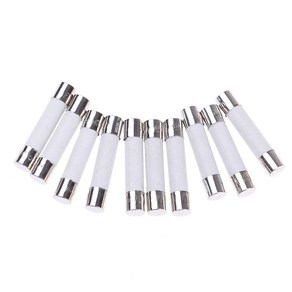 전자 레인지 세라믹 퓨즈 DIY 가전 제품 20A 250V 6x30mm 10, 10Pcs, 10개