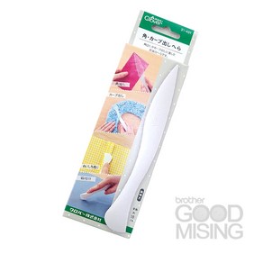 [CLOVER] 크로바 코너&곡선 헤라 (31-401) 양재 홈패션 미싱 바느질 퀼트 재봉틀 도구 용품 부자재, 1개