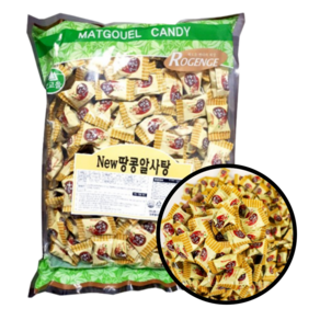 대용량사탕 맛고을 뉴땅콩알사탕 1.1kg 업소용캔디, 1개