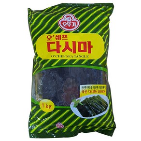 오뚜기 오쉐프 다시마1kg, 1개, 1kg