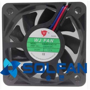 솔팬 WJB2501024L-F34 DC24V FAN DC팬 50mm 사이즈 / WJ팬 / 50MM X 10MM 사이즈 / 3400RPM / MADE IN CHINA, 1개