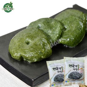 강화 약쑥으로 만든 개떡 1kg x 2팩