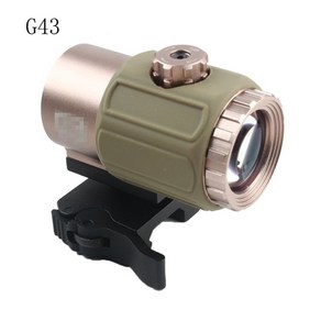 스코프 조준경 g33 g43 광경 범위 aisoft 3x 돋보기 20mm 레일 측면, 협력사, g43 탄, 1개