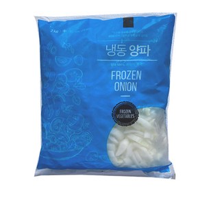 [10mm 슬라이스]업소용 냉동양파2kg, 1개, 2kg