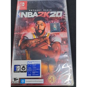 NBA2K20 닌텐도 스위치 정품 게임 타이틀 팩 (국내배송) (비닐 훼손 시 반품 불가)