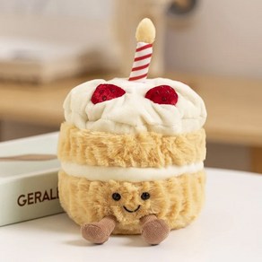 Cute Jellycat Plush Doll Catoon Bithday Yea Cake Toy Gift Soft PP Cotton Filled Real Life Stuffed, Cake + 20cm160g, 1개