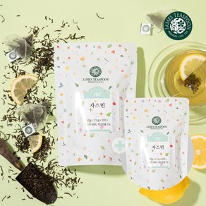 [1+1] 제임스티스푼 자스민 30티백, 2개, 30개입, 45g