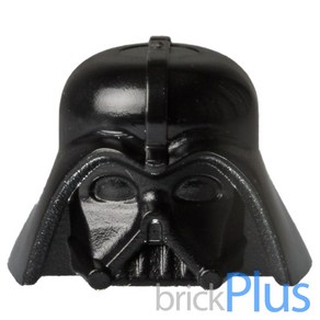 레고 부품 헤드기어 다스베이더 헬멧 Black Minifig Headgea Helmet SW Dath Vade 4124172 30368, 1개