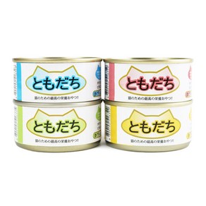 굿프랜드 도모다찌 고양이캔 80G 24개(1BOX), 콤보(4종*6EA), 24개