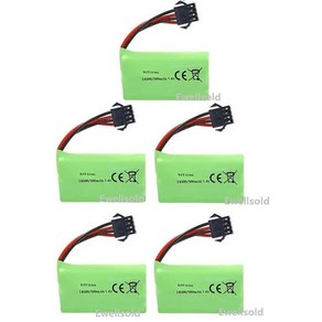 충전식 배터리 SM4P 플러그/USB EC16 리모컨 예비 차량 모델 고속 리튬 포 7.4V 500mAh