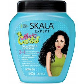 일본직발송 6. SKALA(스칼라) SKALA EXPERT MAIS CACHOS 스칼라 익스퍼트 컬 헤어 트리트먼트 크림 팩 100, One Size, 1개