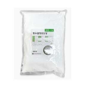 큐원 함수결정포도당 1kg 이든 업소용 소포장, 2개