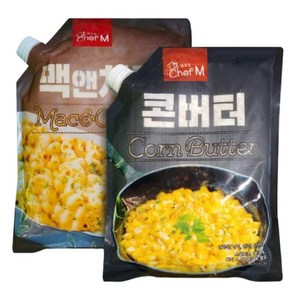 쉐프엠 콘버터 1kg + 맥앤치즈 1kg