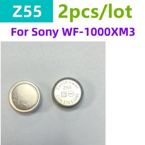 소니 WF1000XM3 WFSP900 WFSP700N WF1000X ZeniPowe Z55 용 배터리 TWS 이어폰 37V 65mAh CP1254 로트당 2 개, 2개