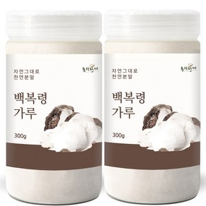 동의한재 국산 백복령 가루 분말, 300g, 2개