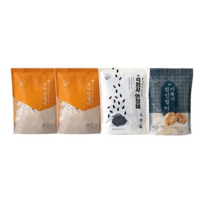 창억 호박인절미 1000g+ 흑임자인절미 500g + 이북식 쑥인절미 360g, 1세트, 1.86kg