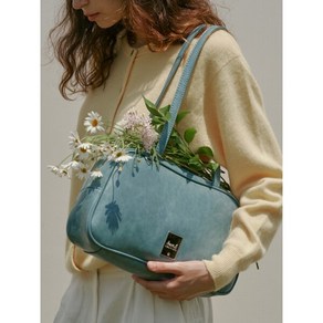 [레니비] 레이 숄더백 스틸블루 Rei shoulde bag Steel blue