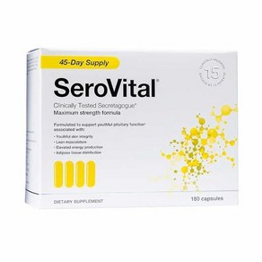 Seovital 세로바이탈 180카운트 부스트 HGH 근육 증가 체중 라인, 180정, 1개