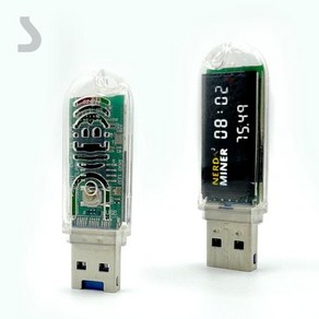 BTC 마이닝 럭키 마이너 홈 사일런트 로테리 채굴기 asic USB 비트코인 채굴기 LV03 74KHS