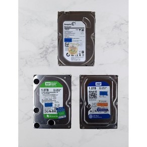 중고하드 SATA HDD 1TB 2TB 3.5인치 데스크탑용