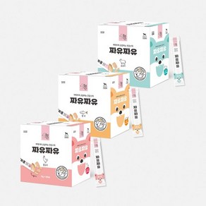 와와펫 펫어스 강아지 츄르 짜유짜유 3종x20개씩혼합팩 60p, 60개, 15g